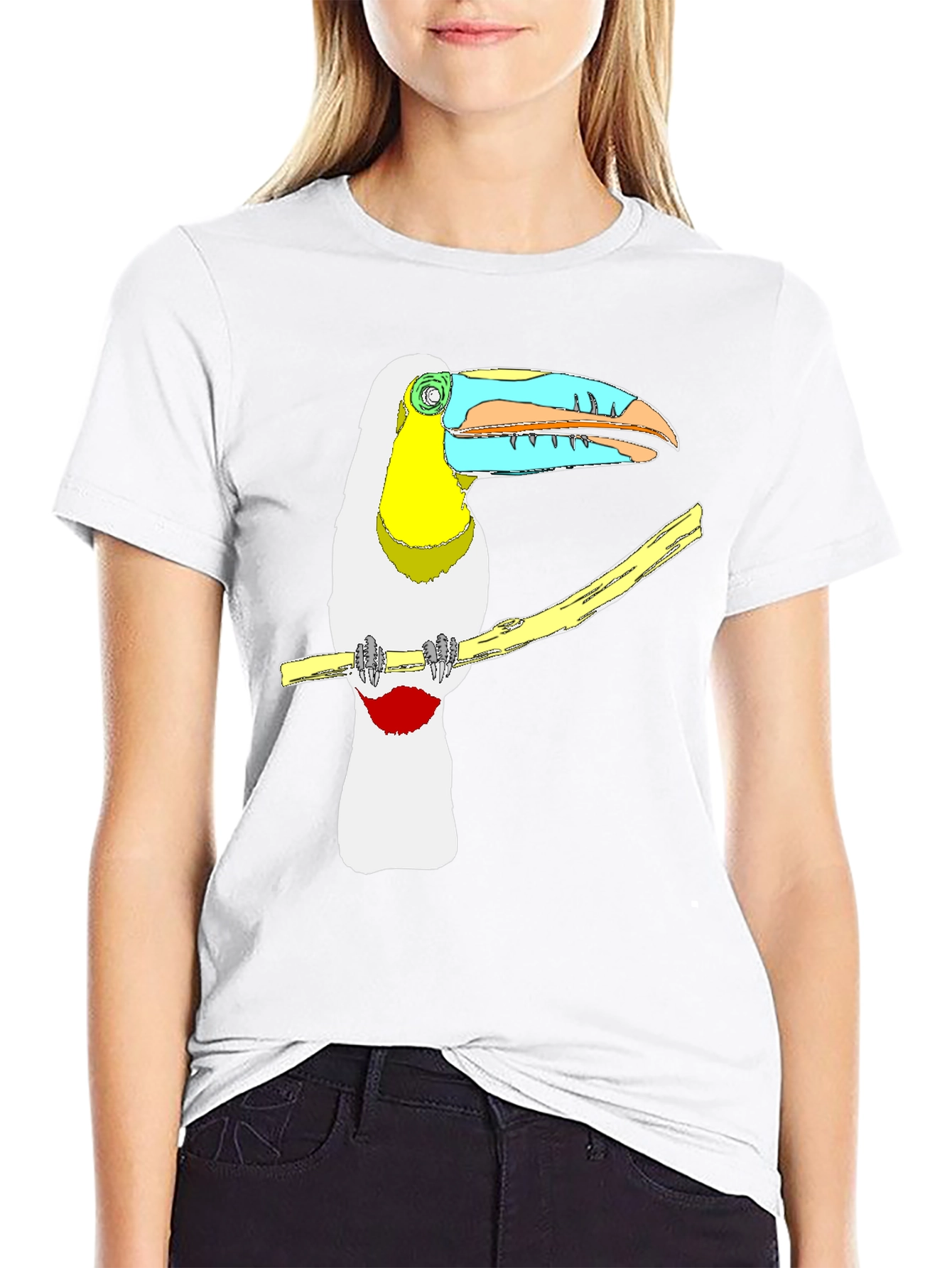 Toucan T-Shirt - Tropical Bird Graphic Tee