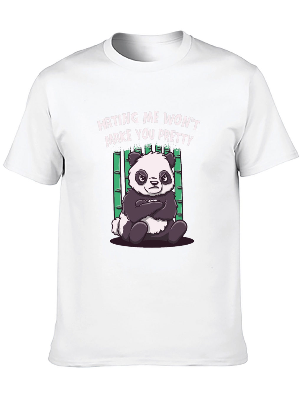 Hating Me Panda Graphic T-Shirt