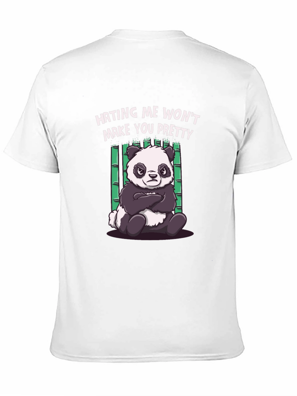 Hating Me Panda Graphic T-Shirt