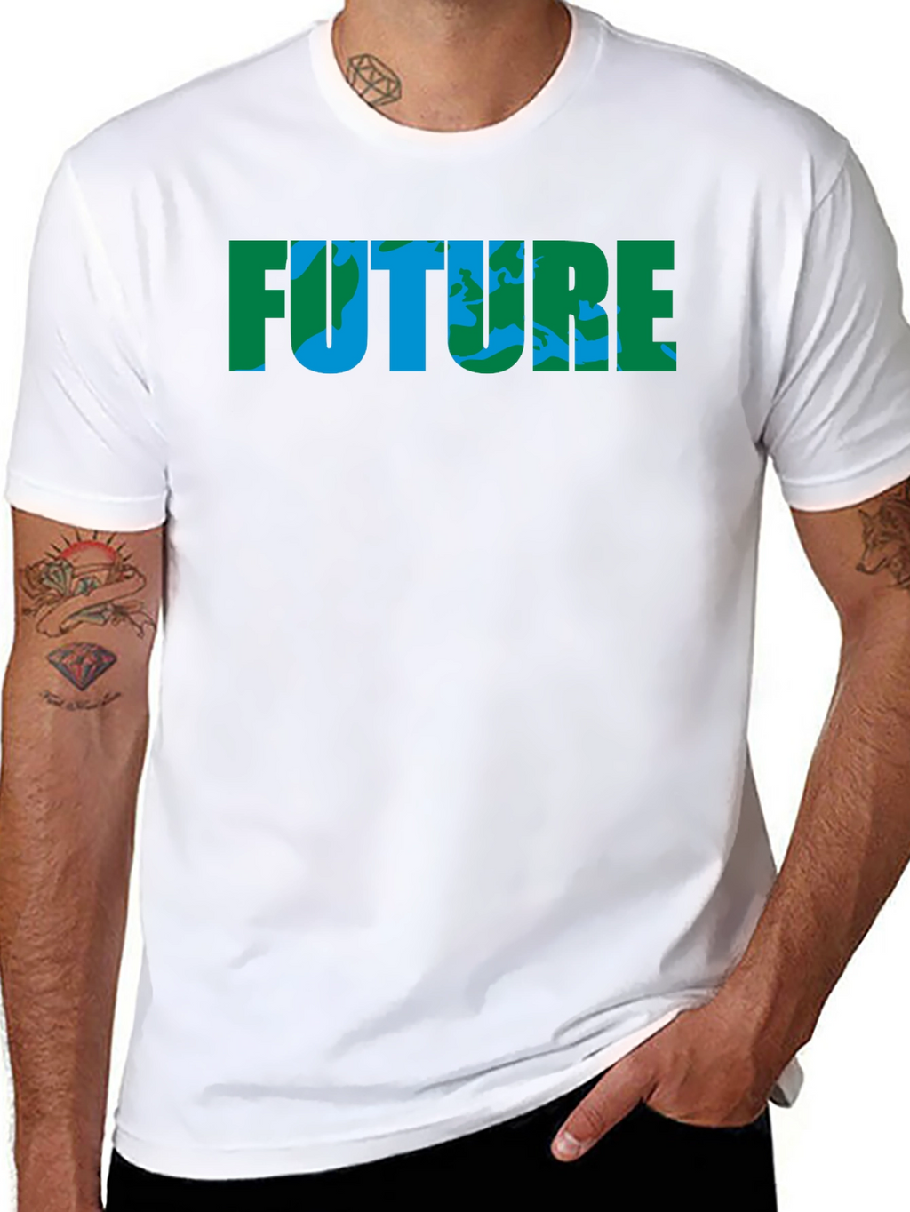 Earth Future Black T-Shirt