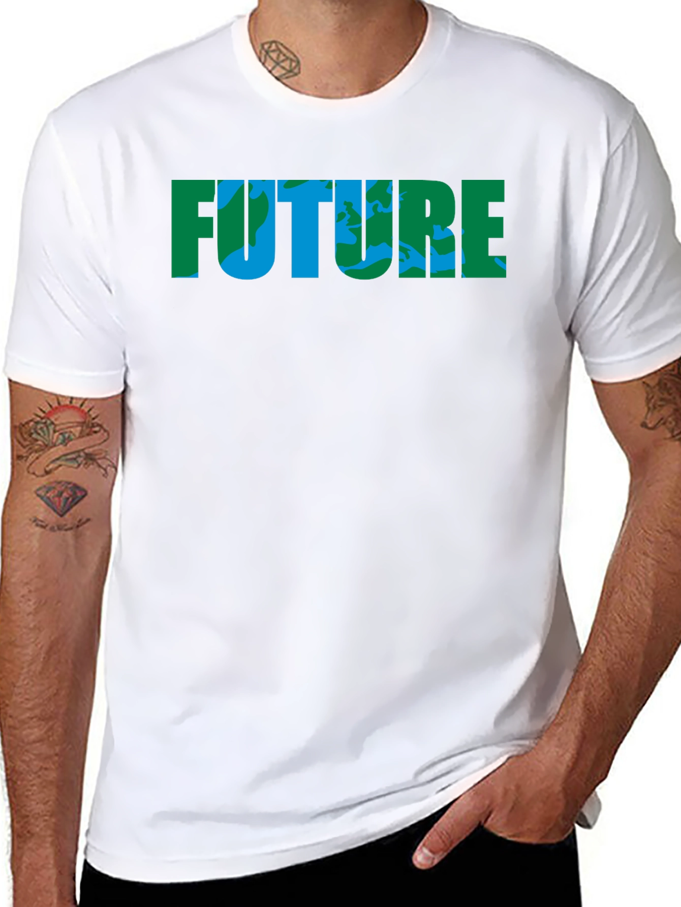 Earth Future Black T-Shirt