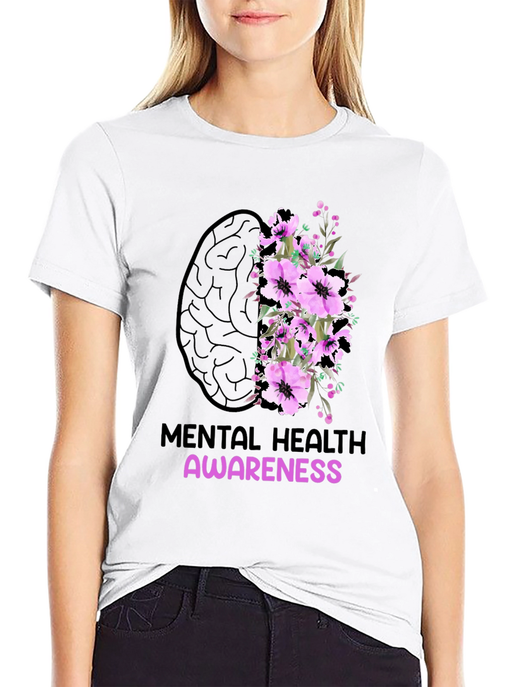 Mental Health Awareness Graphic Tee