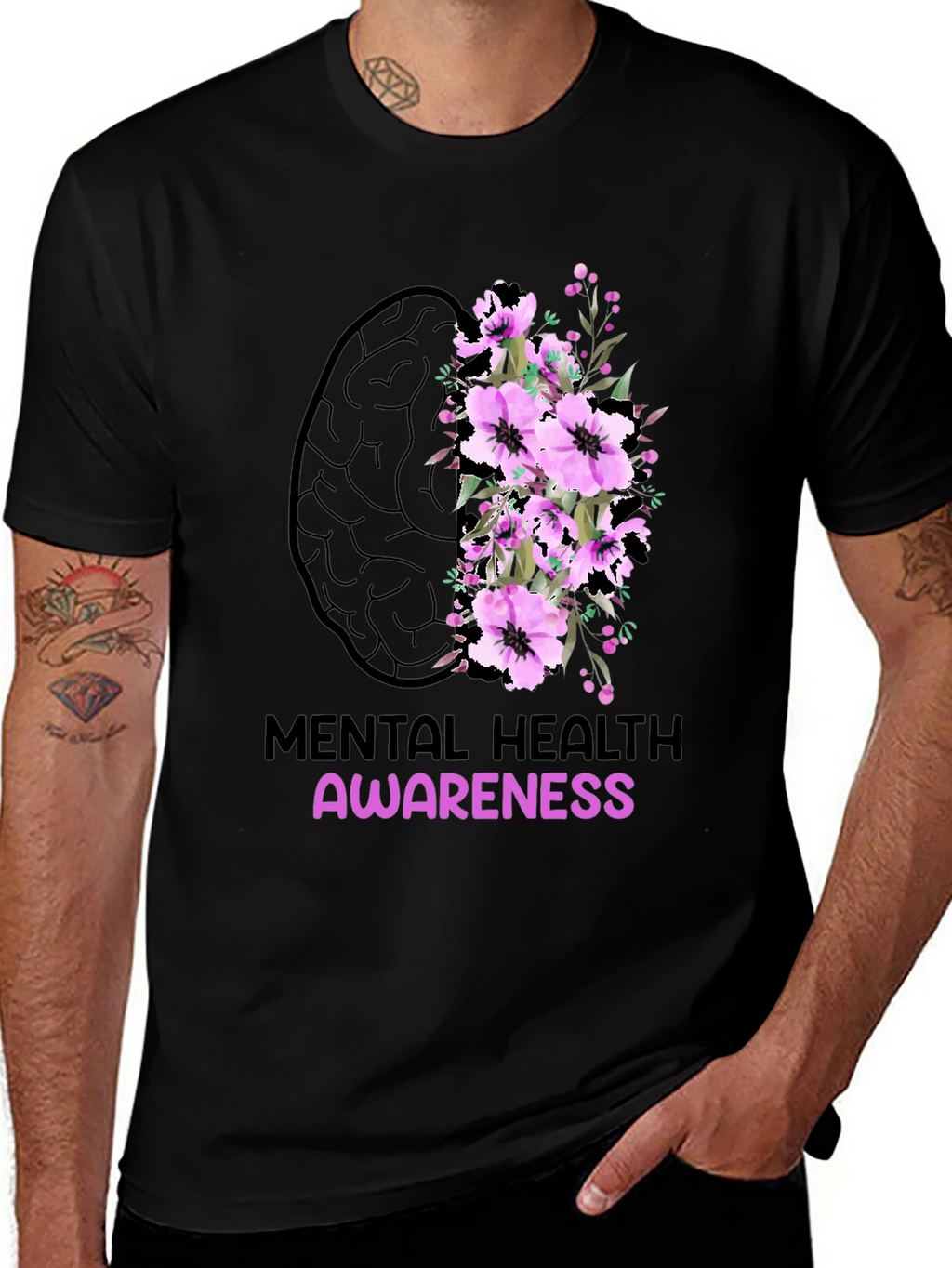 Mental Health Awareness Graphic Tee