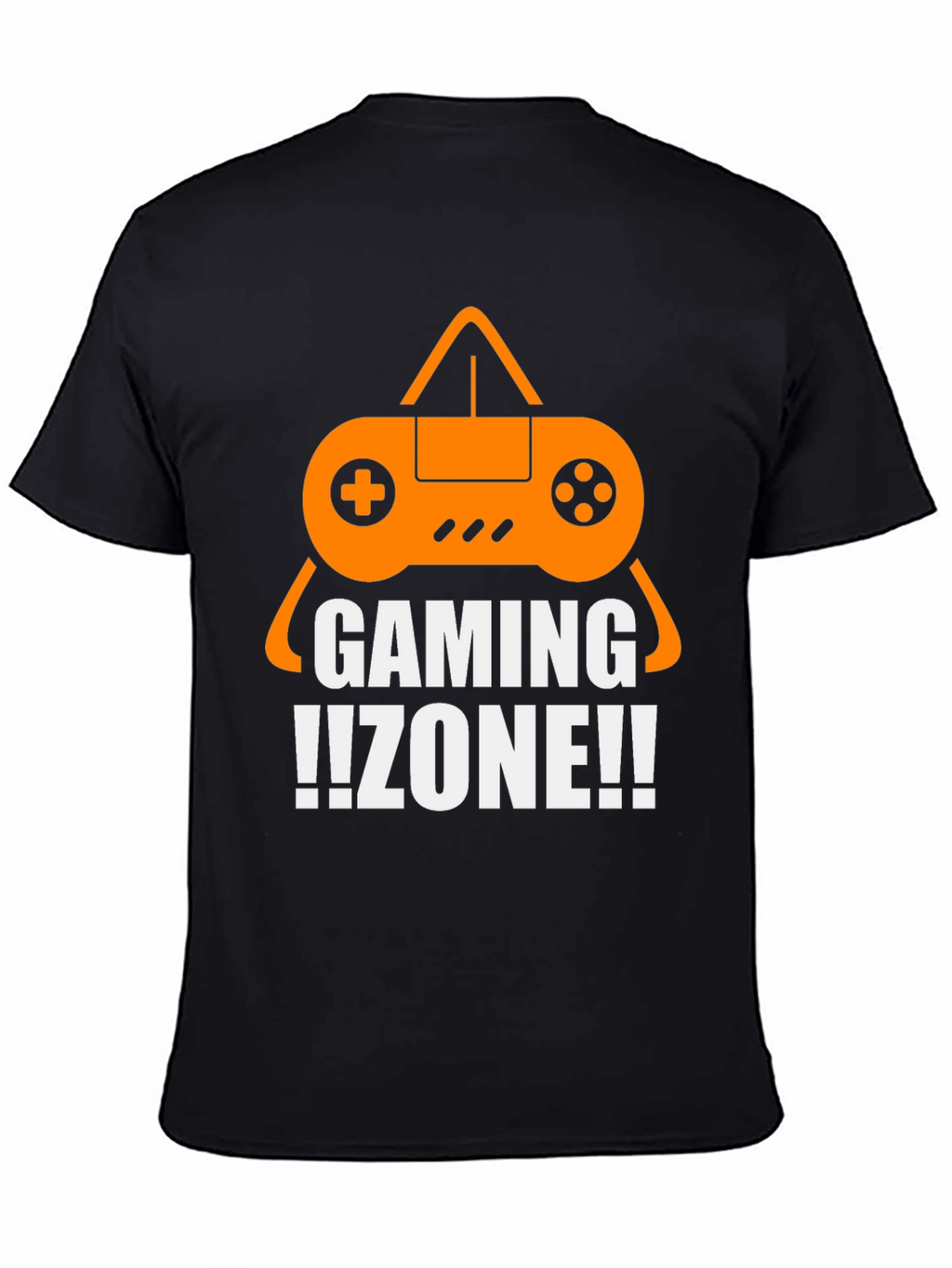 Gaming Zone Graphic T-Shirt - Black