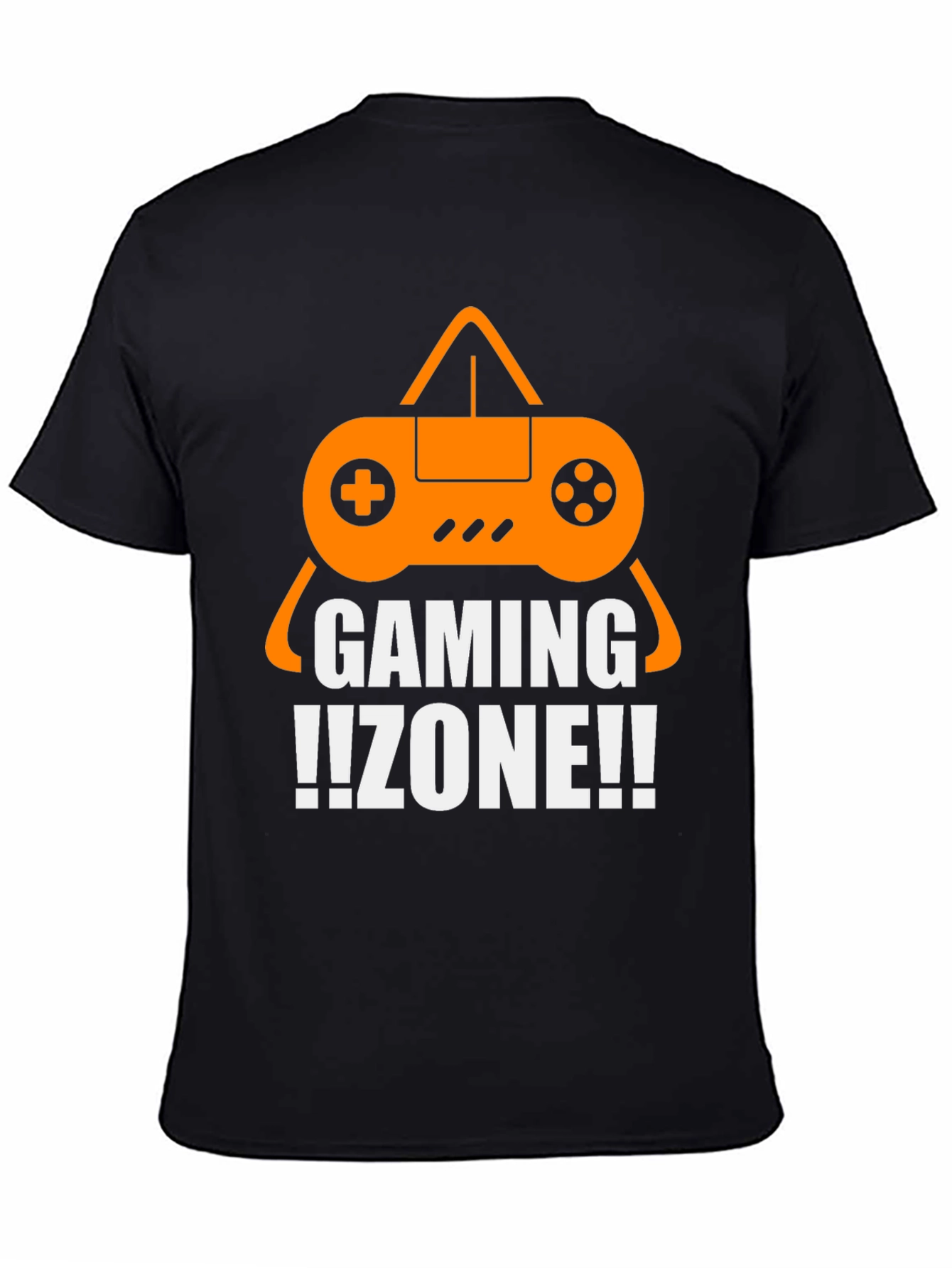 Gaming Zone Graphic T-Shirt - Black
