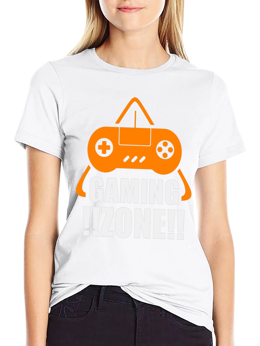 Gaming Zone Graphic T-Shirt - Black