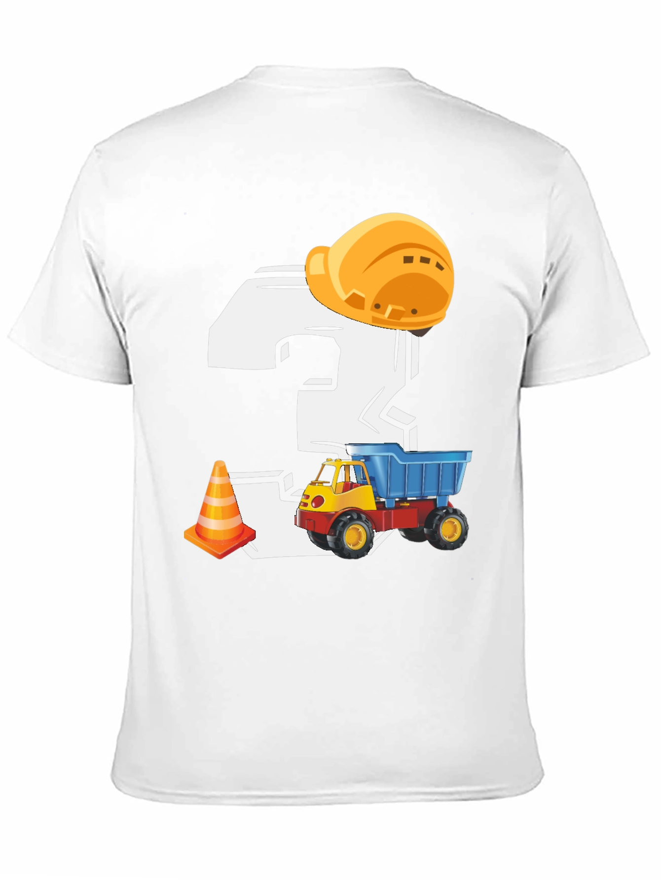 Construction Birthday Boy T-Shirt