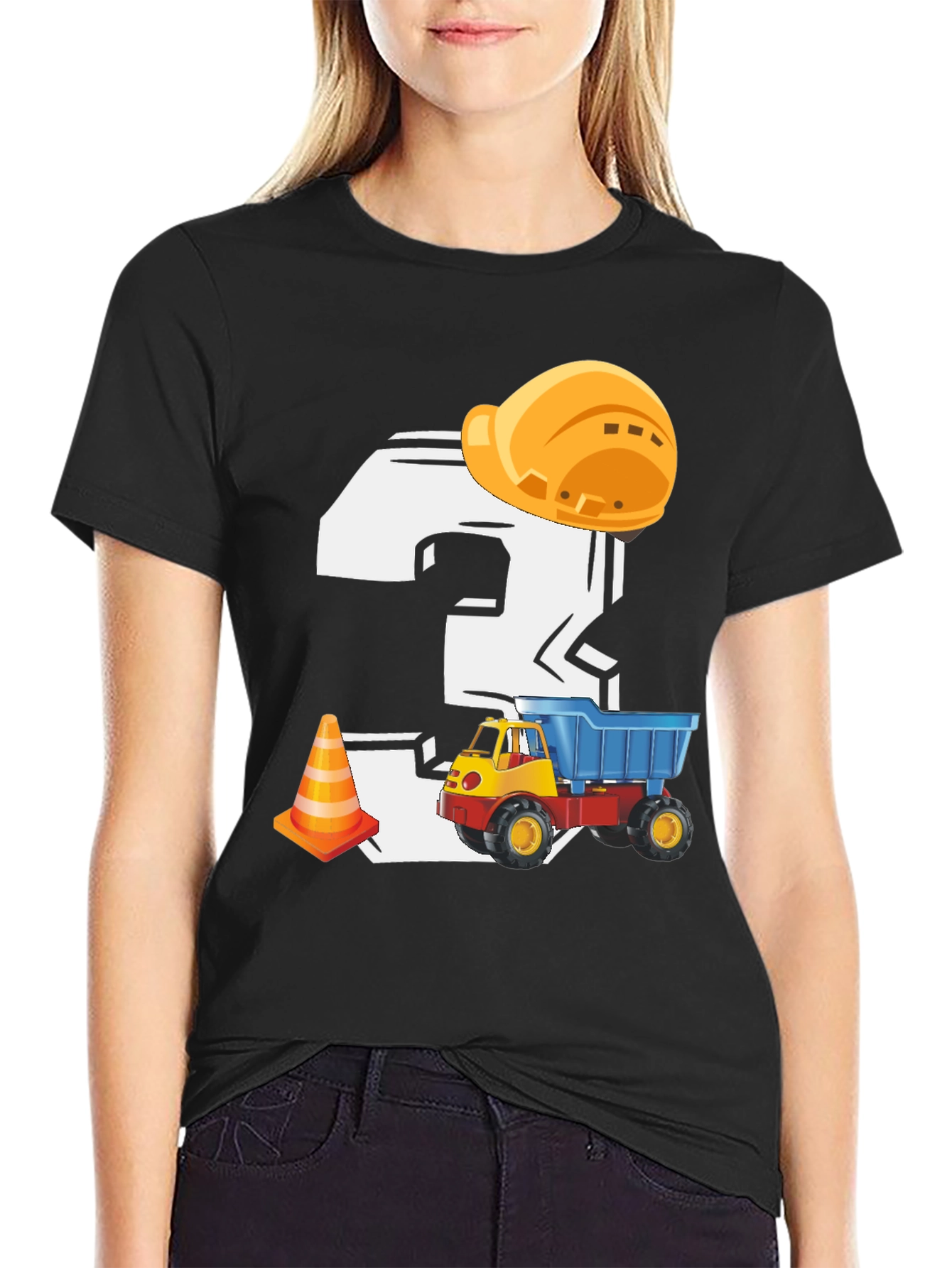 Construction Birthday Boy T-Shirt