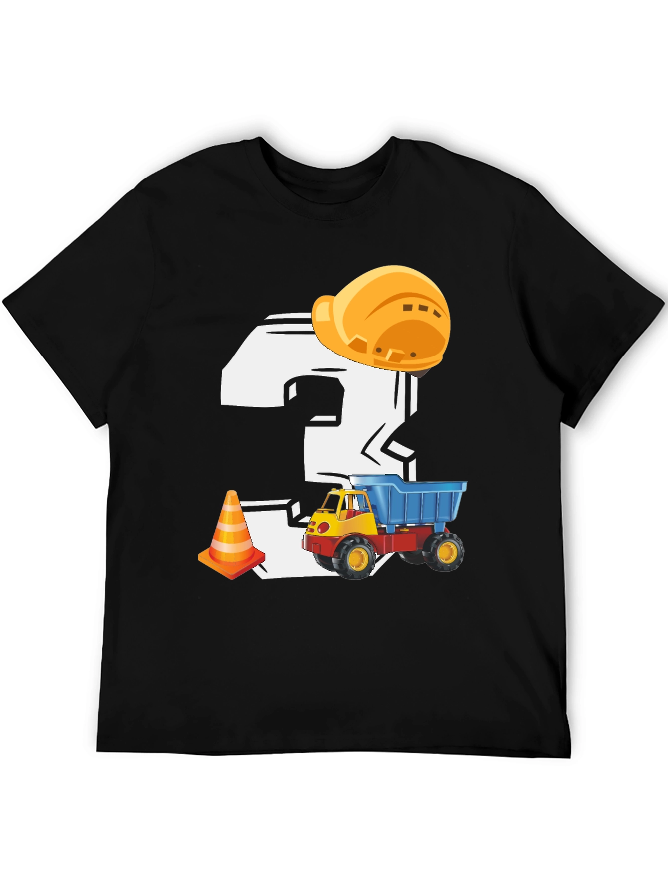 Construction Birthday Boy T-Shirt
