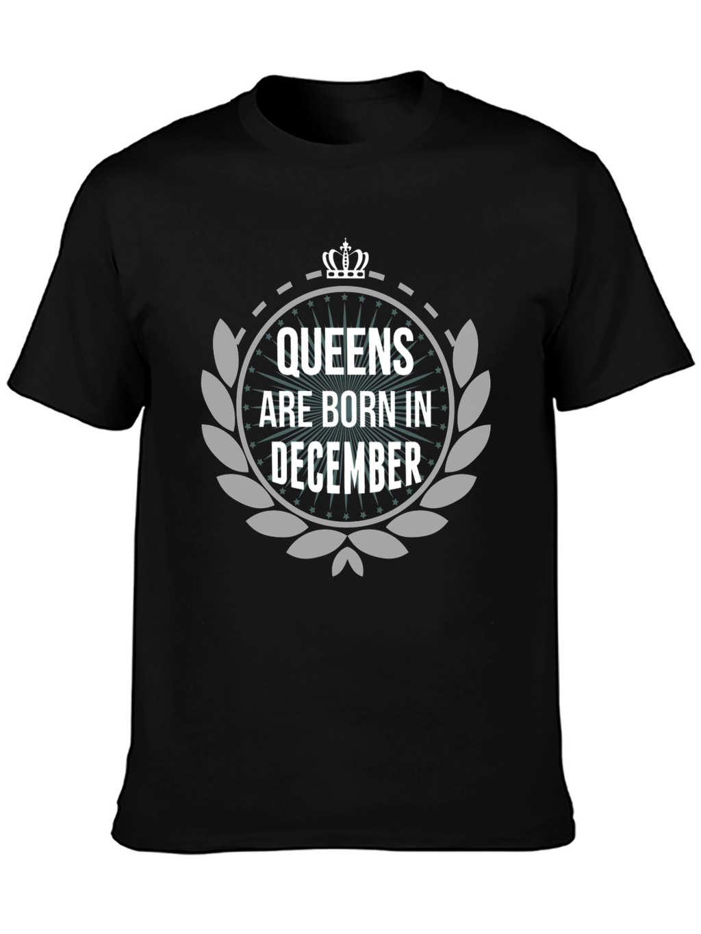 Queens Are Born In December T-Shirt