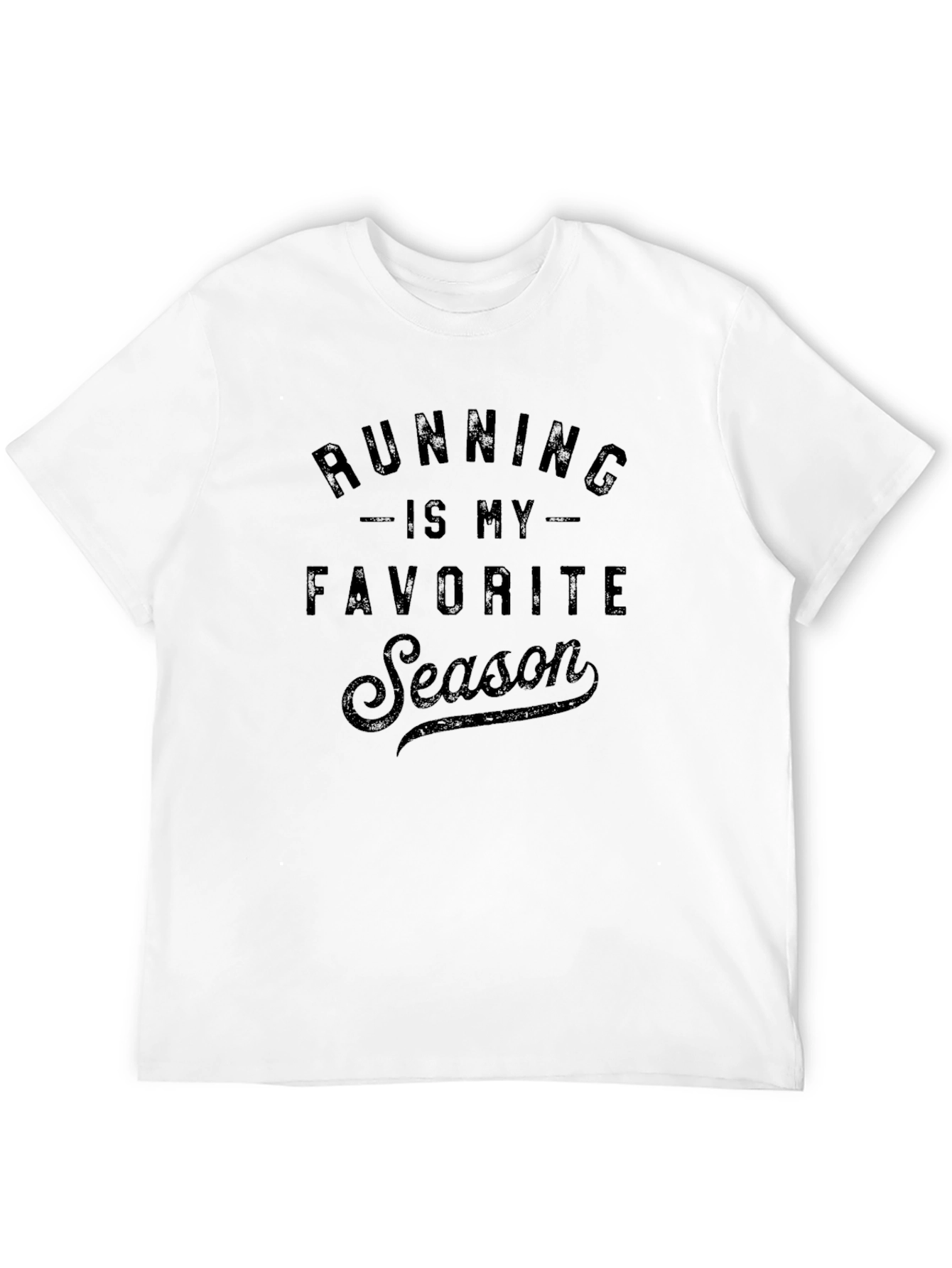 Running Is My Favorite Season Graphic Tee