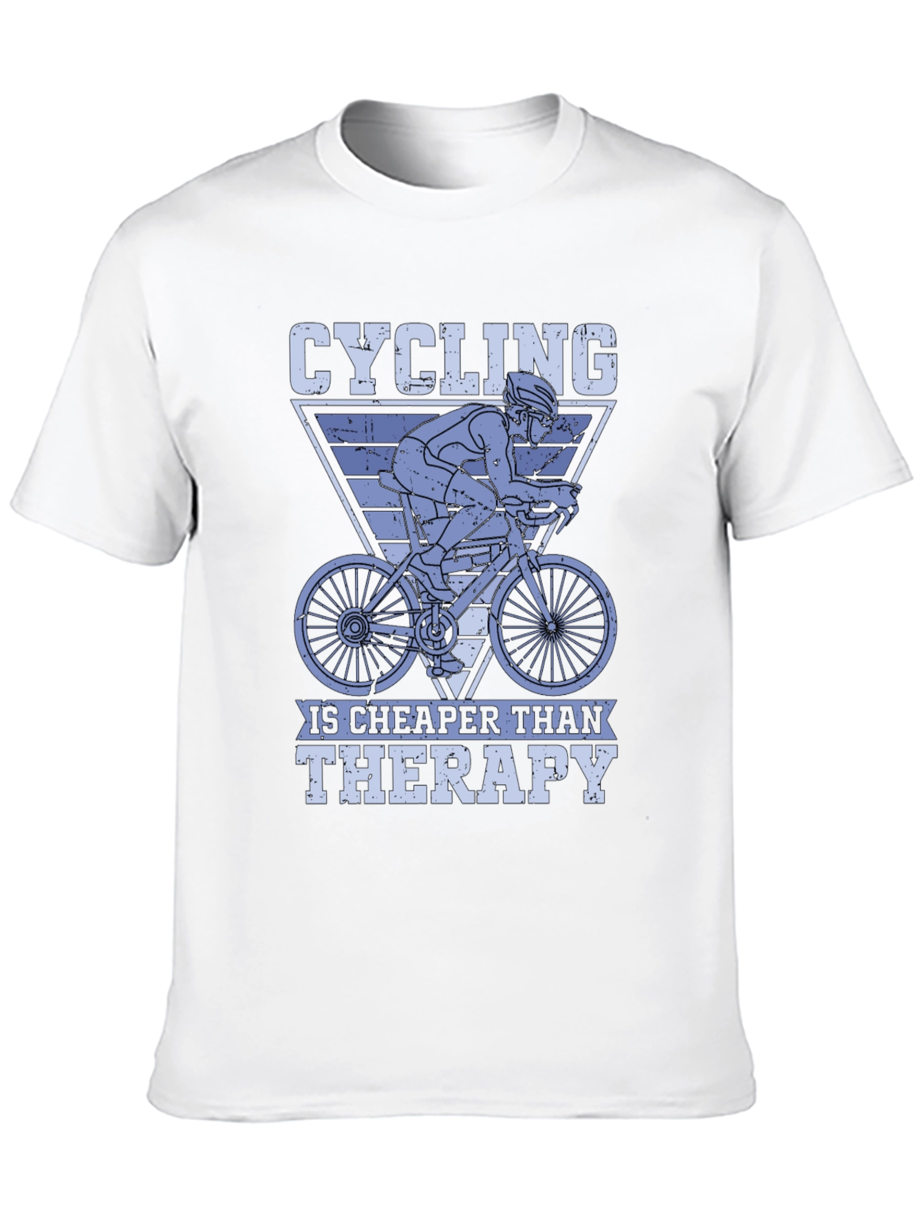 Cycling Is Cheaper Than Therapy T-Shirt