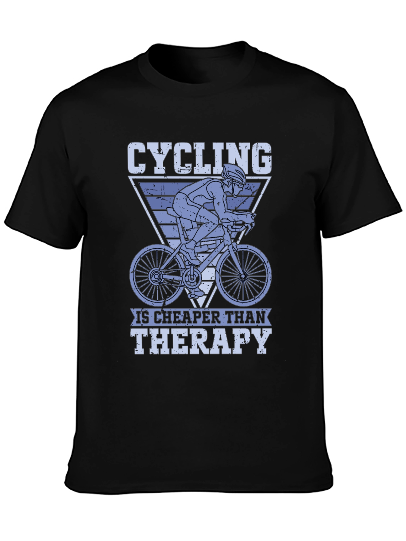 Cycling Is Cheaper Than Therapy T-Shirt