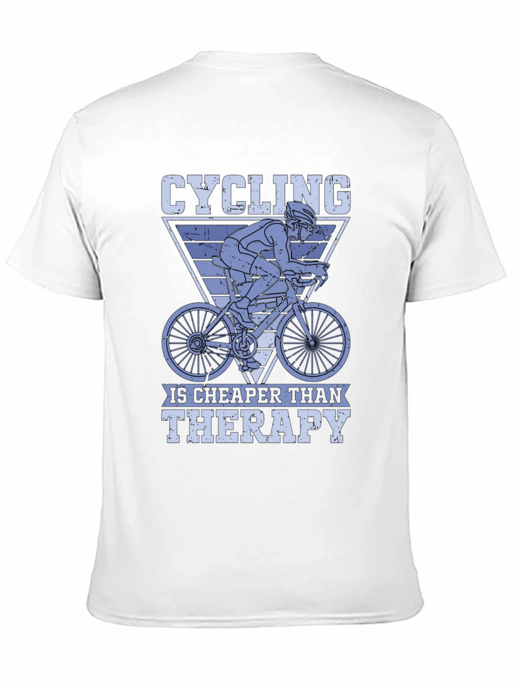 Cycling Is Cheaper Than Therapy T-Shirt