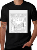 Eat Sleep Squat Repeat Graphic Tee