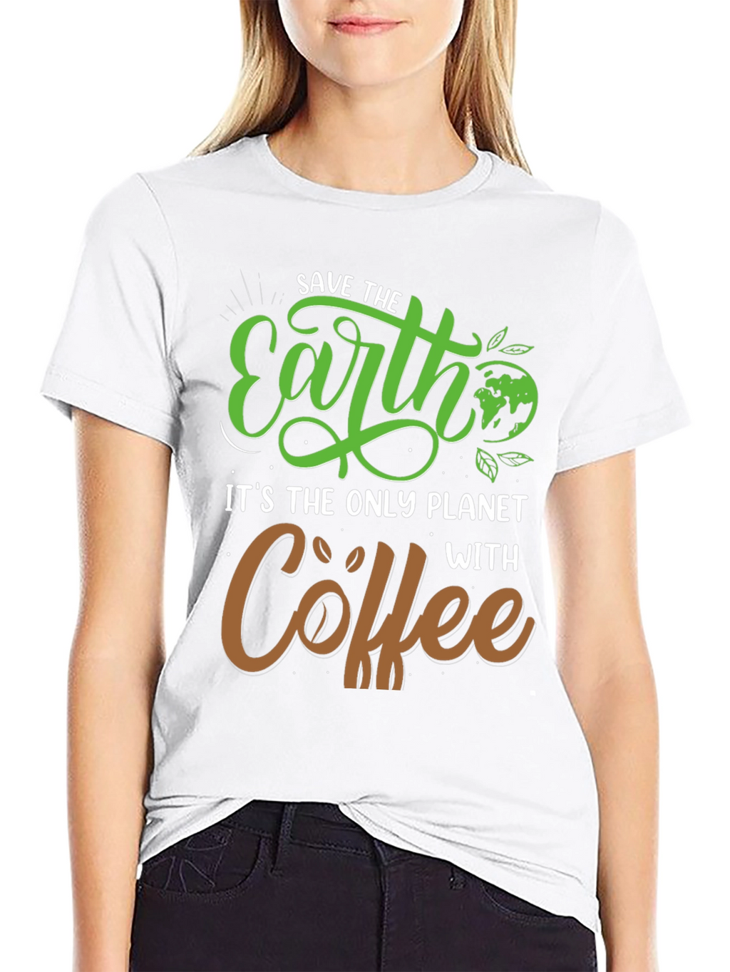 Save the Earth Coffee Lover T-Shirt