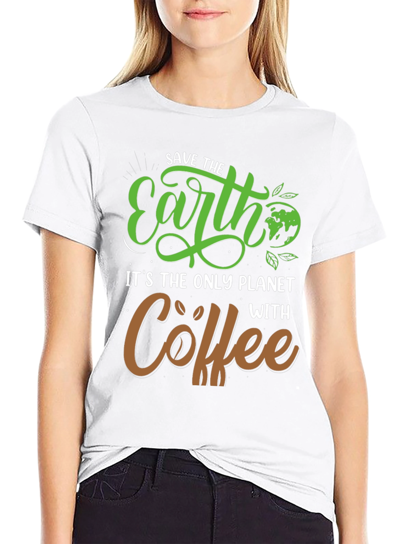 Save the Earth Coffee Lover T-Shirt