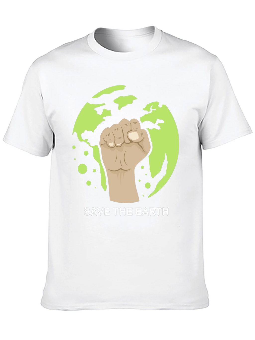 Save the Earth Graphic Tee - Black