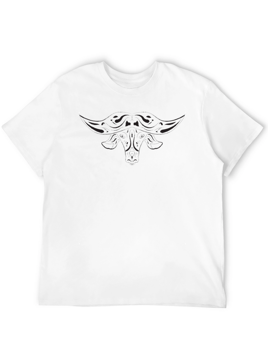 Bull Head Graphic Tee - Casual Comfort