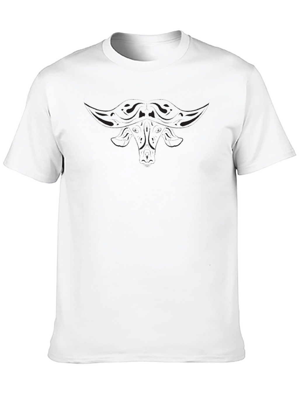 Bull Head Graphic Tee - Casual Comfort