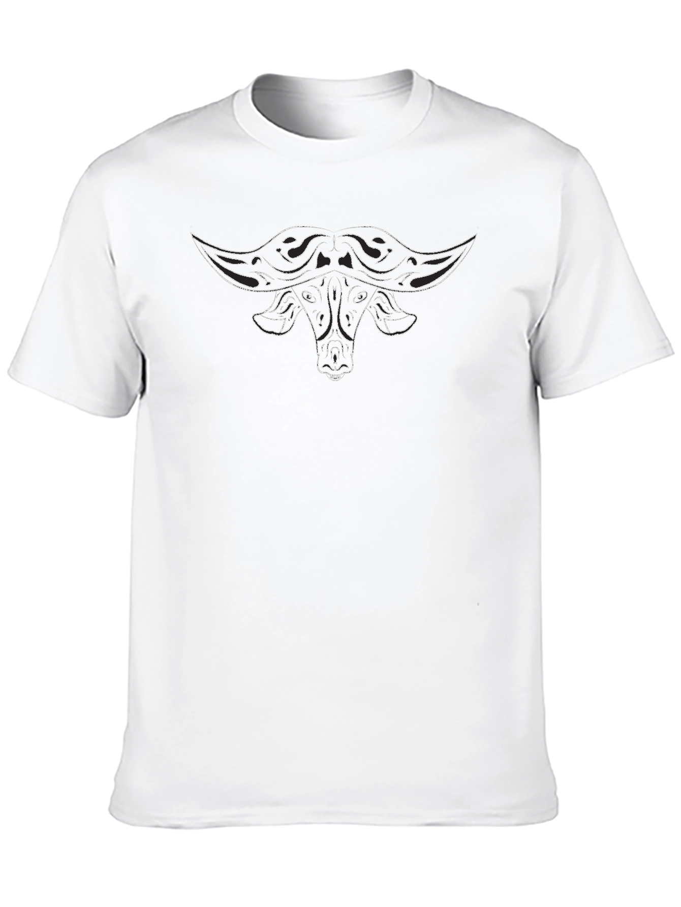 Bull Head Graphic Tee - Casual Comfort