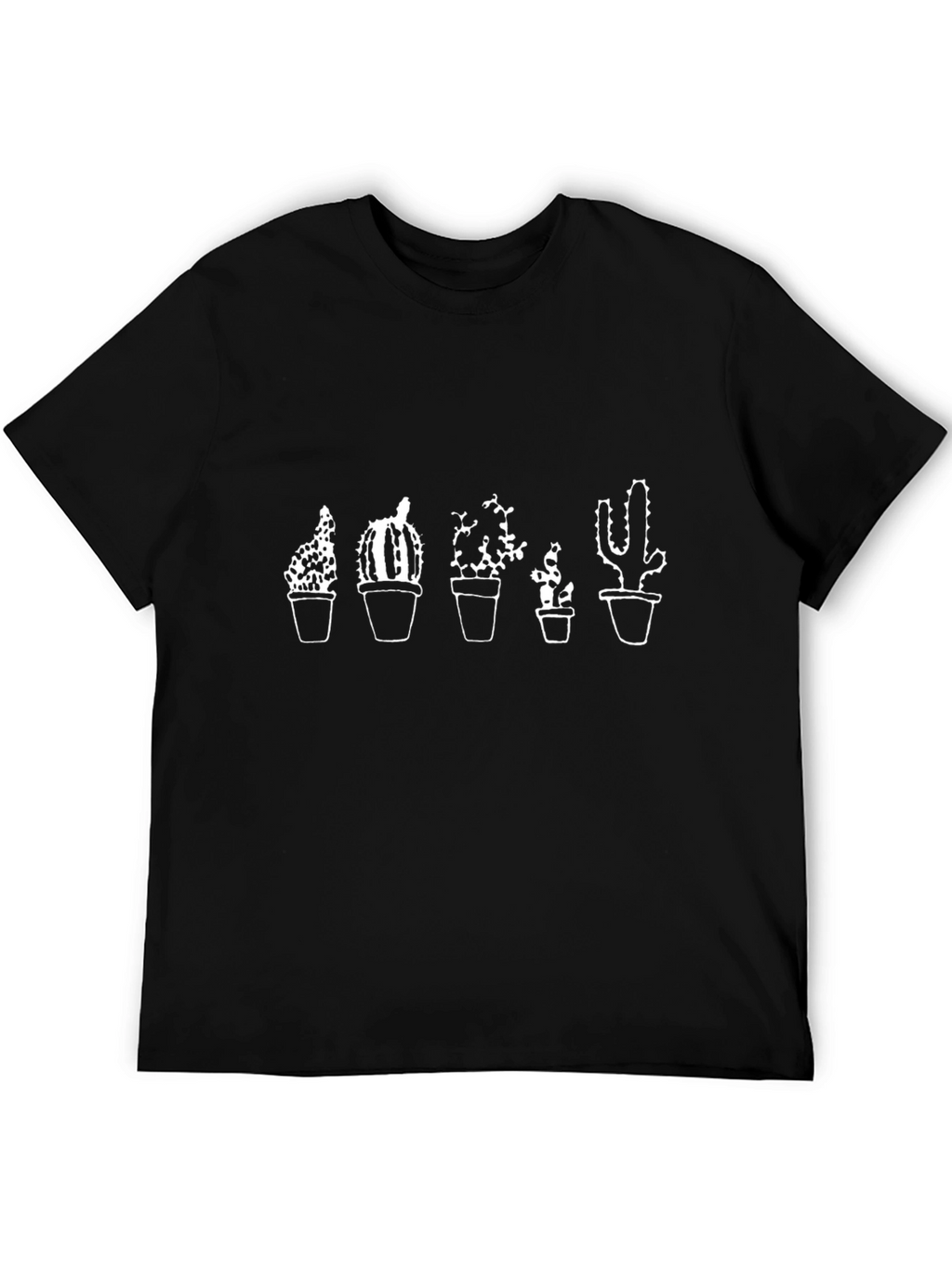 Cactus Plant T-Shirt - Black - Mens