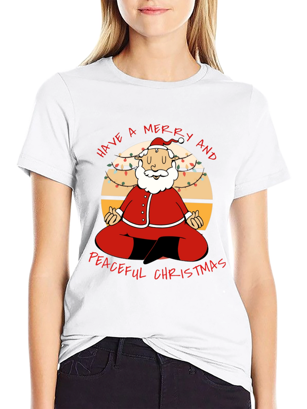 Zen Santa Christmas T-Shirt