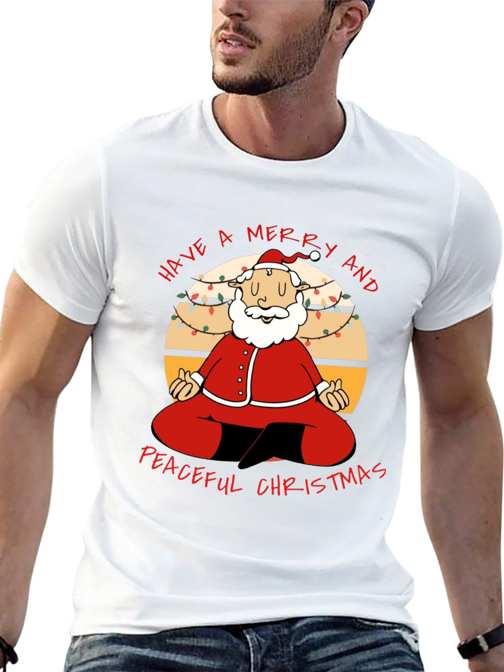 Zen Santa Christmas T-Shirt