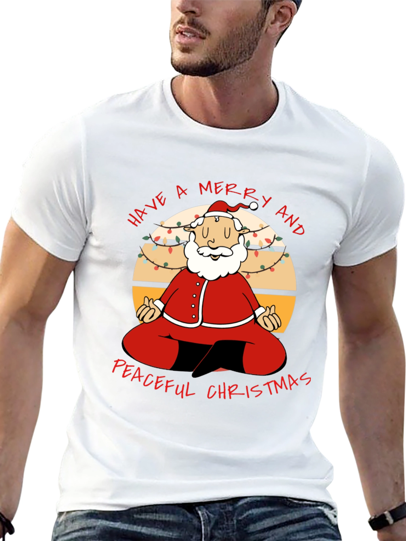 Zen Santa Christmas T-Shirt