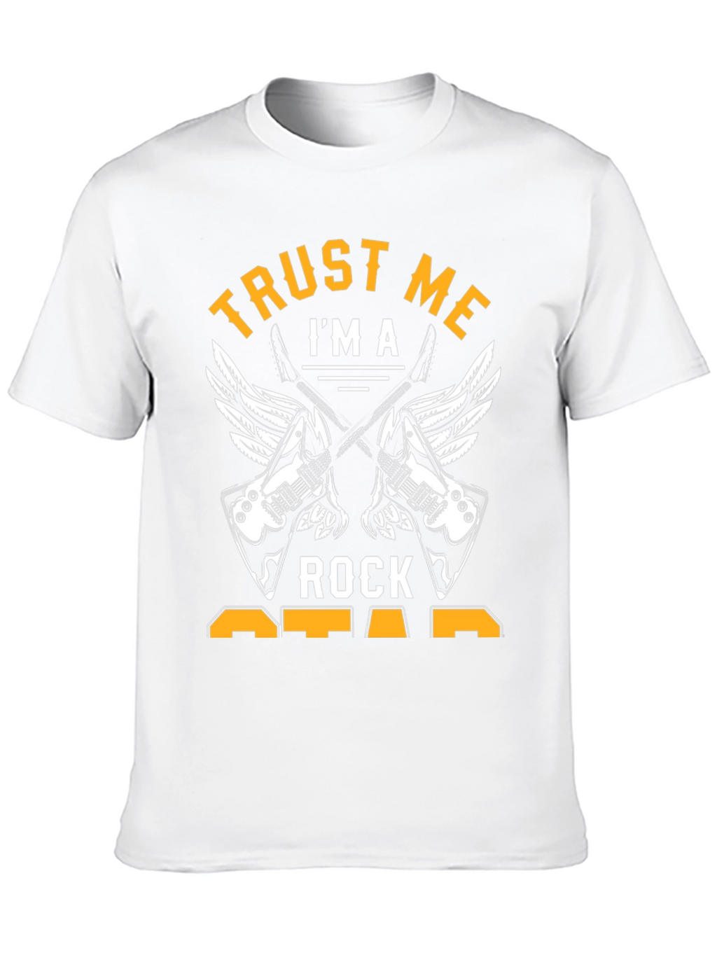 Trust Me Im A Rock Star Black Tee Shirt