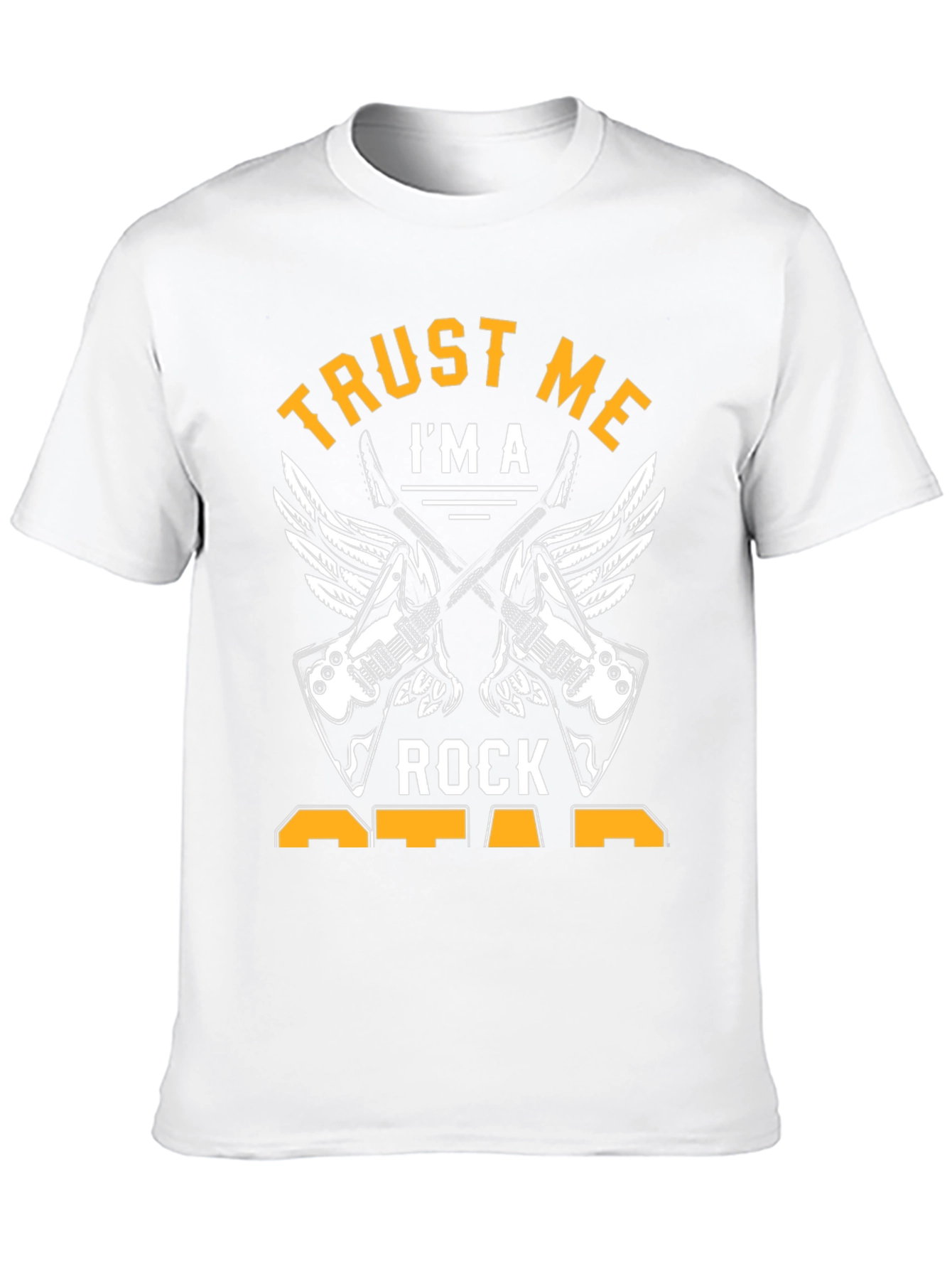 Trust Me Im A Rock Star Black Tee Shirt