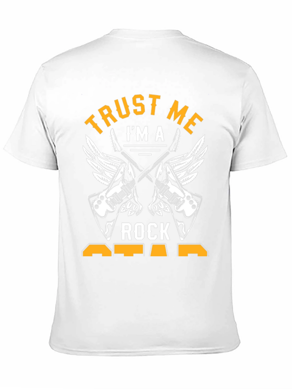 Trust Me Im A Rock Star Black Tee Shirt