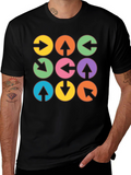 Arrow Circle Graphic Tee - Unique Design
