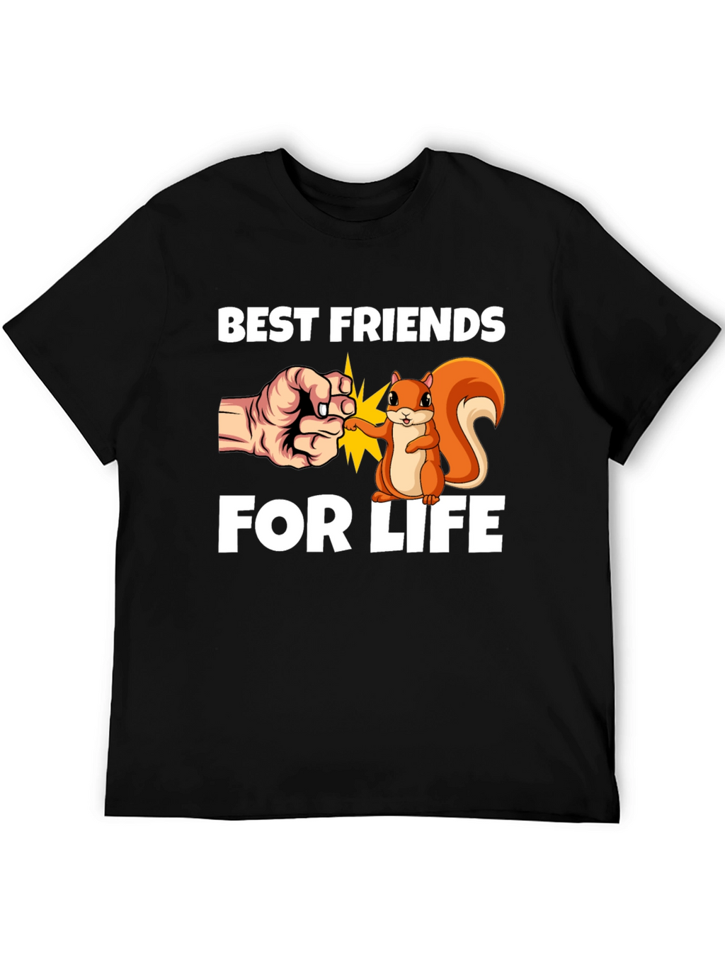 Best Friends for Life T-Shirt Cute Squirrel Design