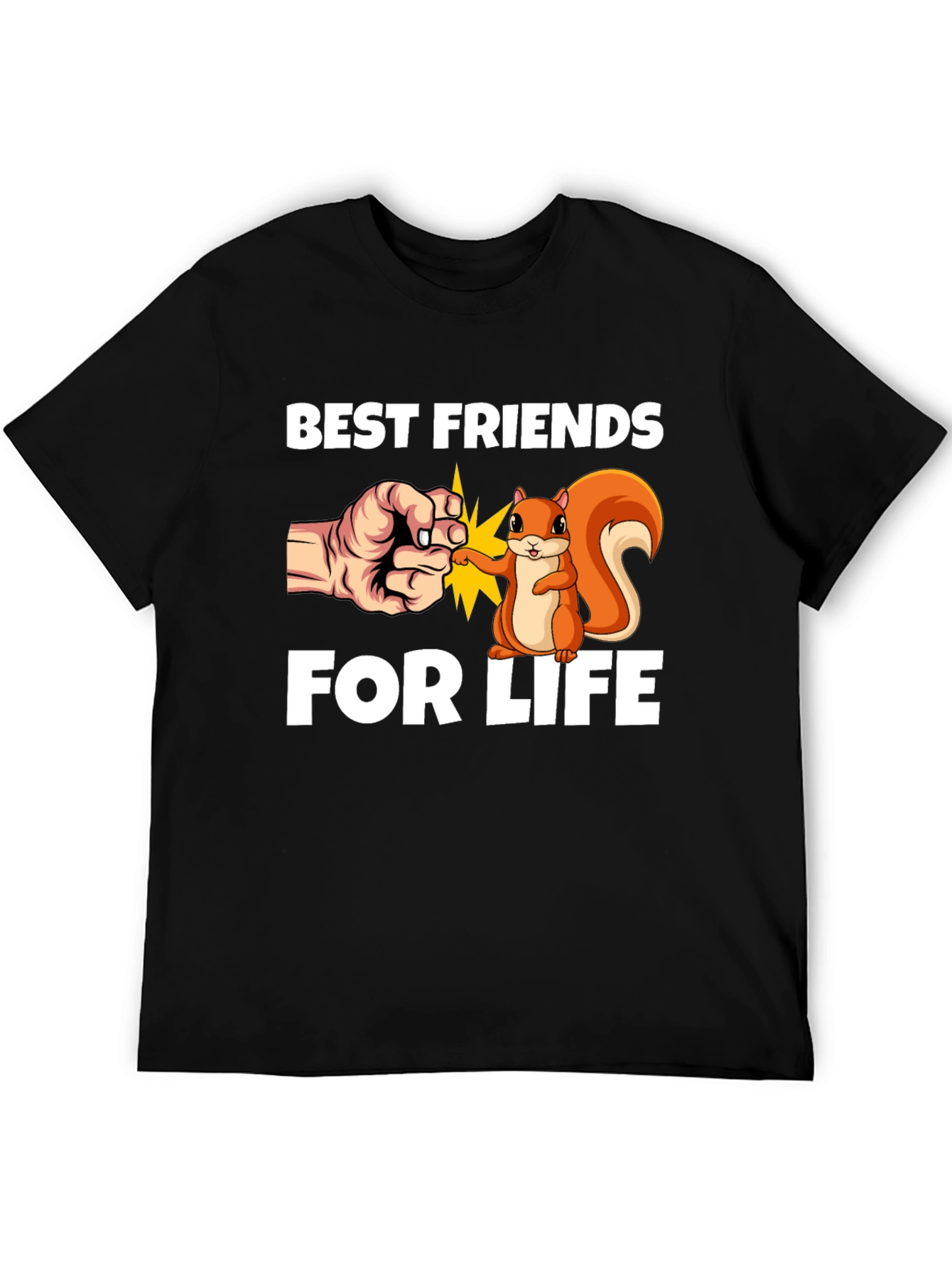 Best Friends for Life T-Shirt Cute Squirrel Design