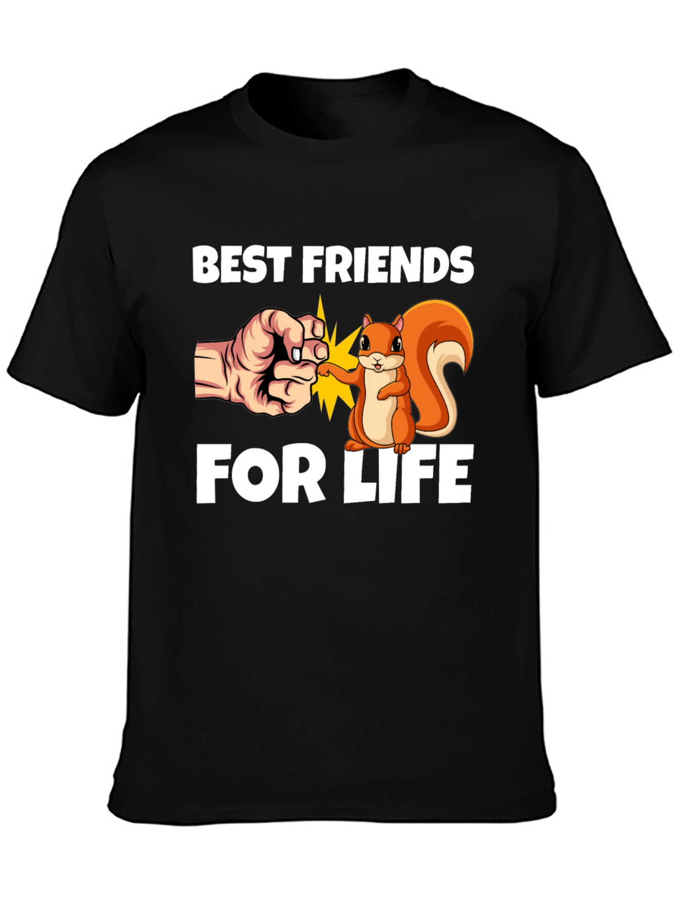 Best Friends for Life T-Shirt Cute Squirrel Design