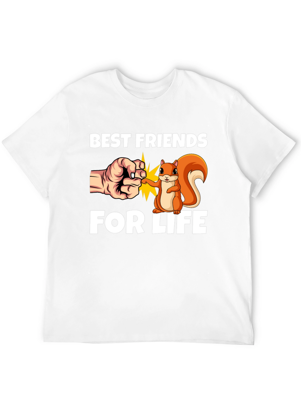 Best Friends for Life T-Shirt Cute Squirrel Design