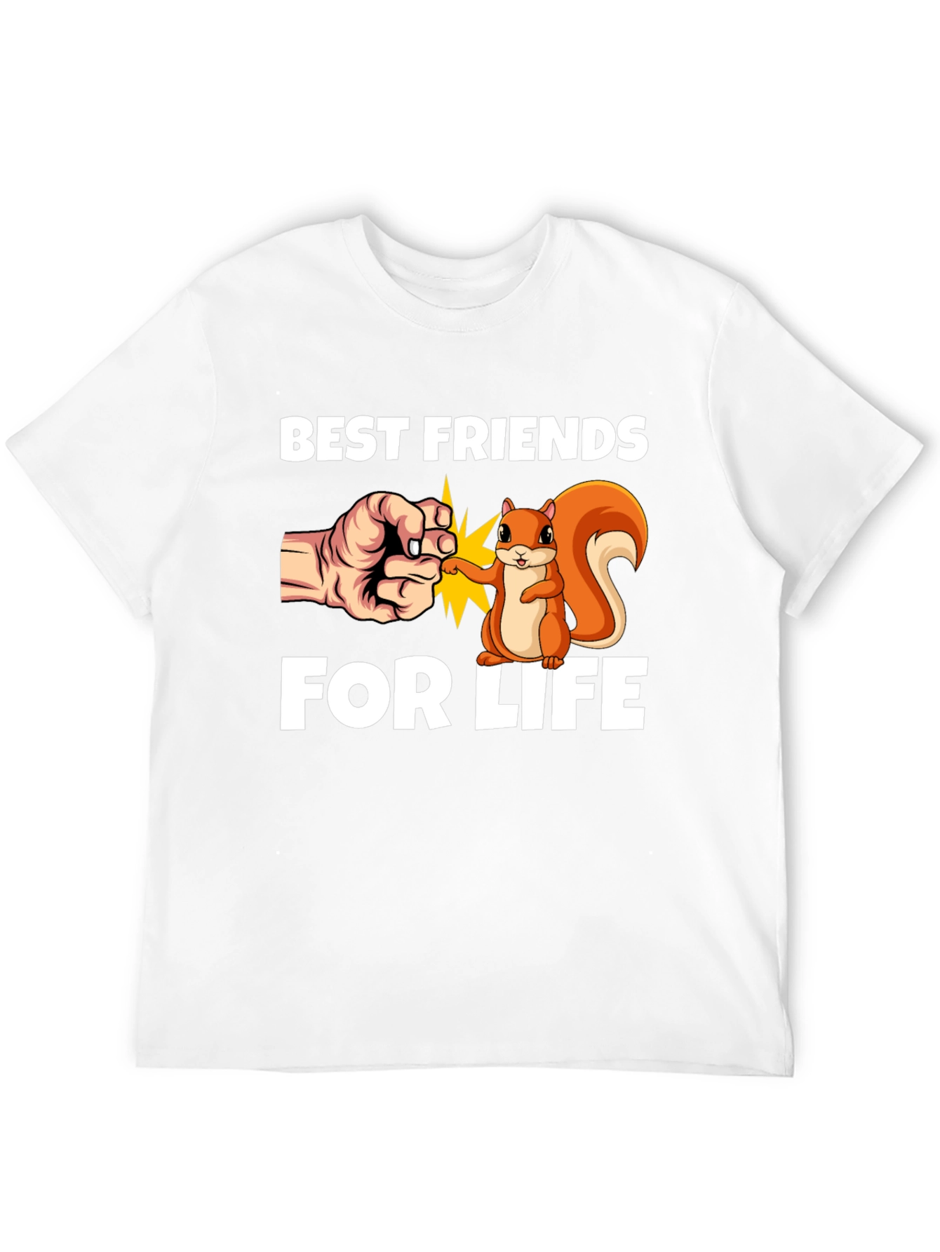 Best Friends for Life T-Shirt Cute Squirrel Design