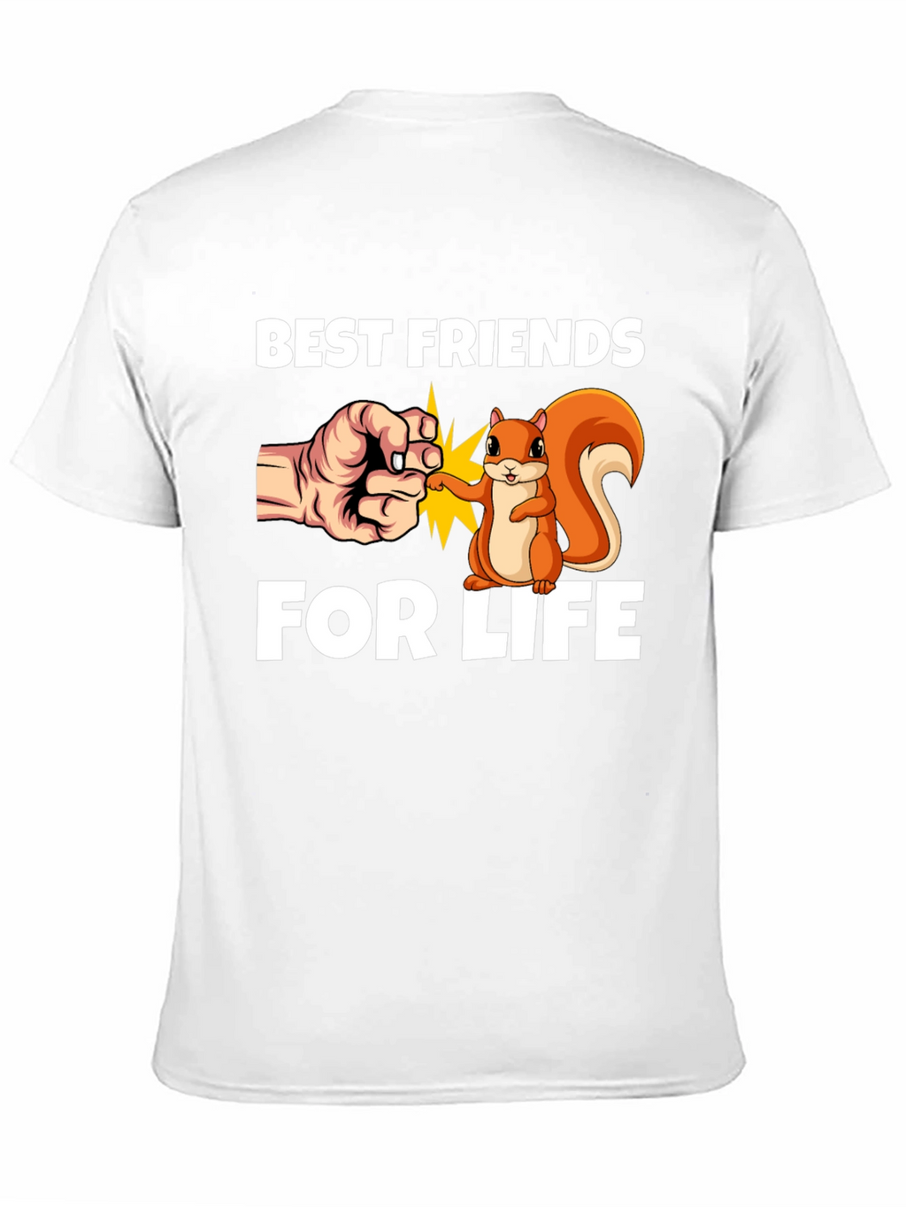 Best Friends for Life T-Shirt Cute Squirrel Design