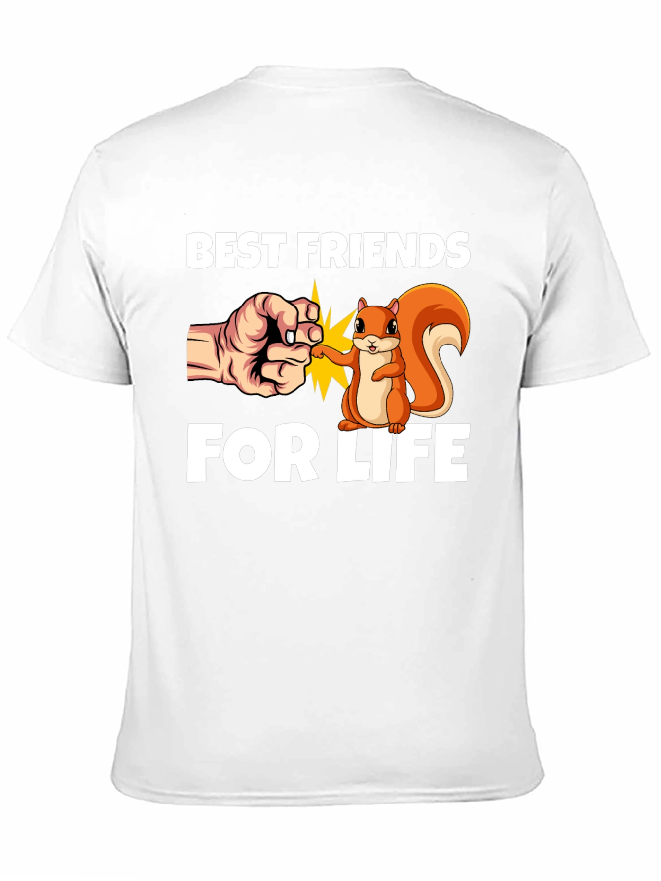 Best Friends for Life T-Shirt Cute Squirrel Design