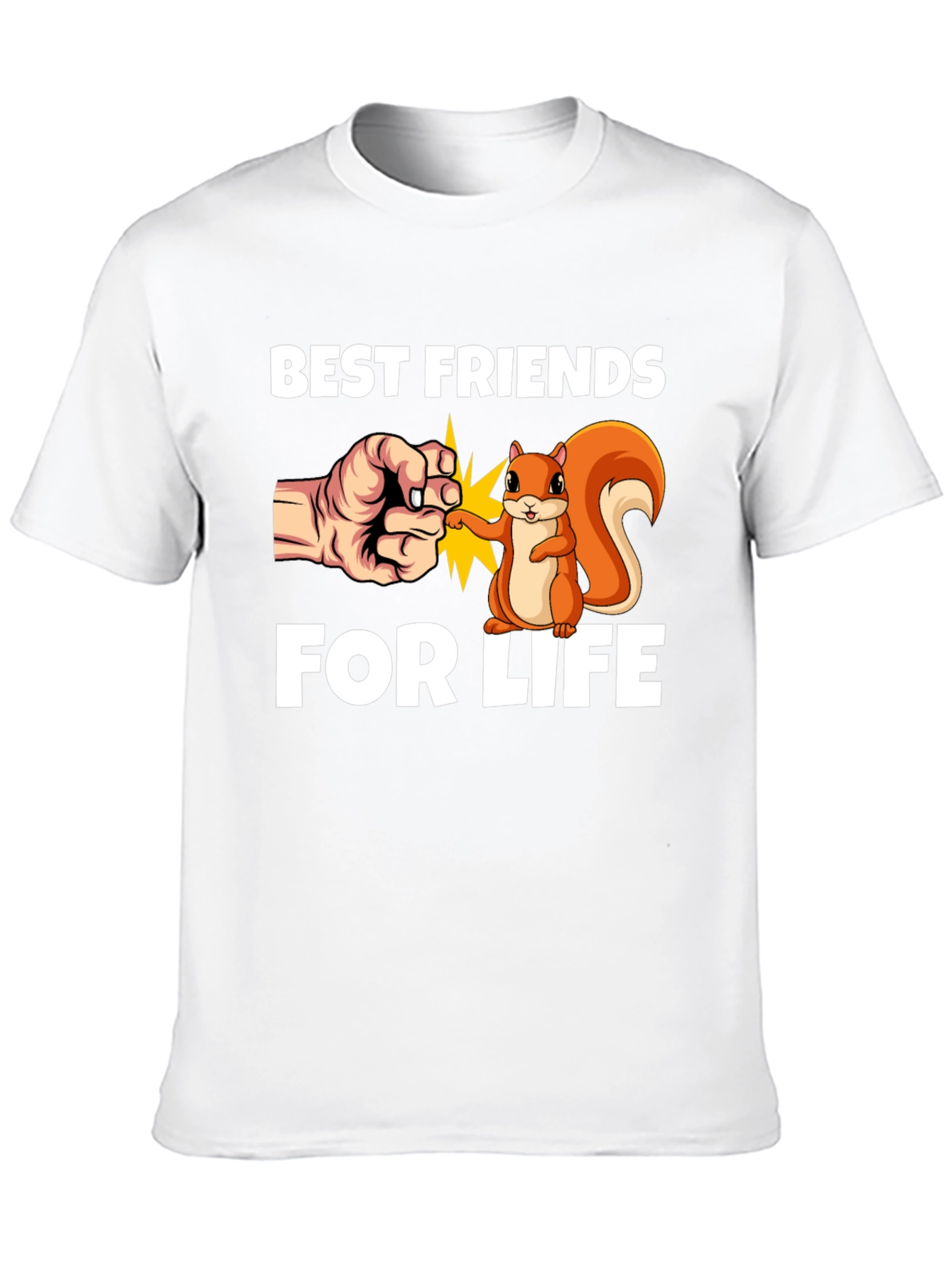 Best Friends for Life T-Shirt Cute Squirrel Design