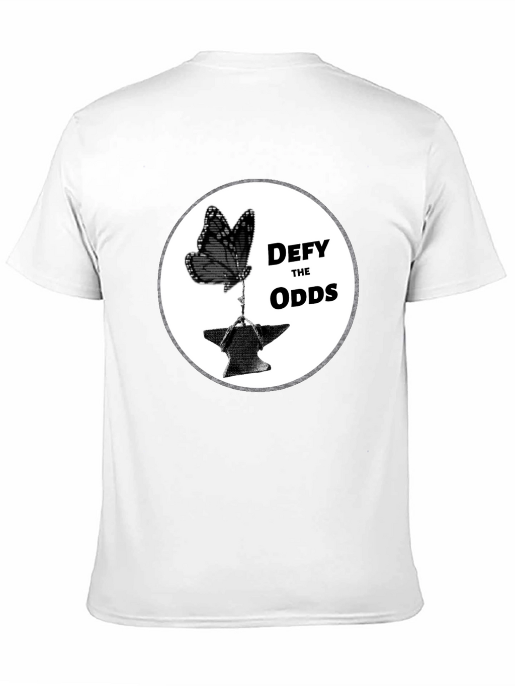 Defy the Odds Butterfly Anvil T-Shirt