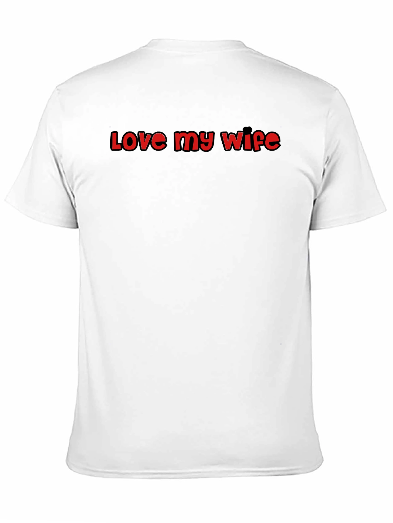 Love My Wife Black T-Shirt
