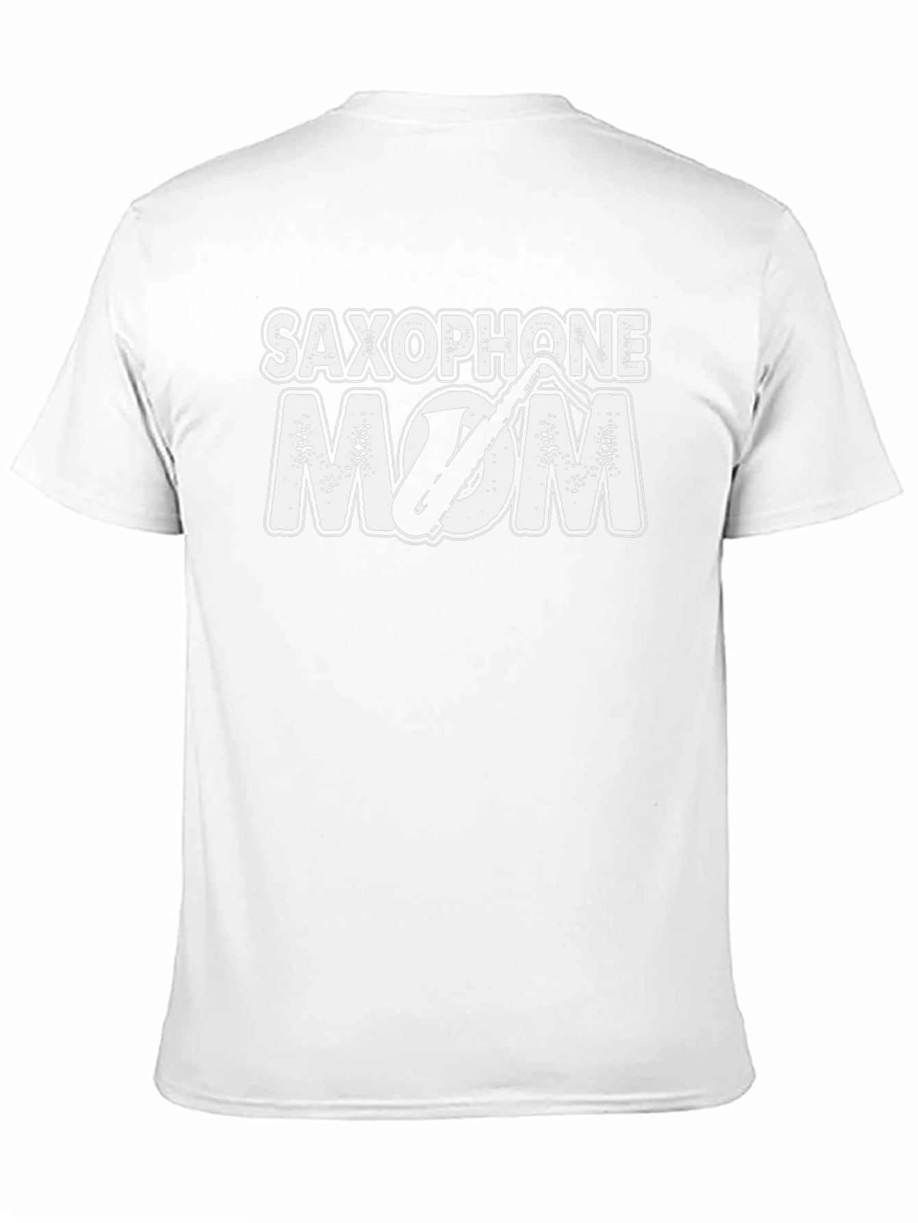 Saxophone Mom Black T-Shirt