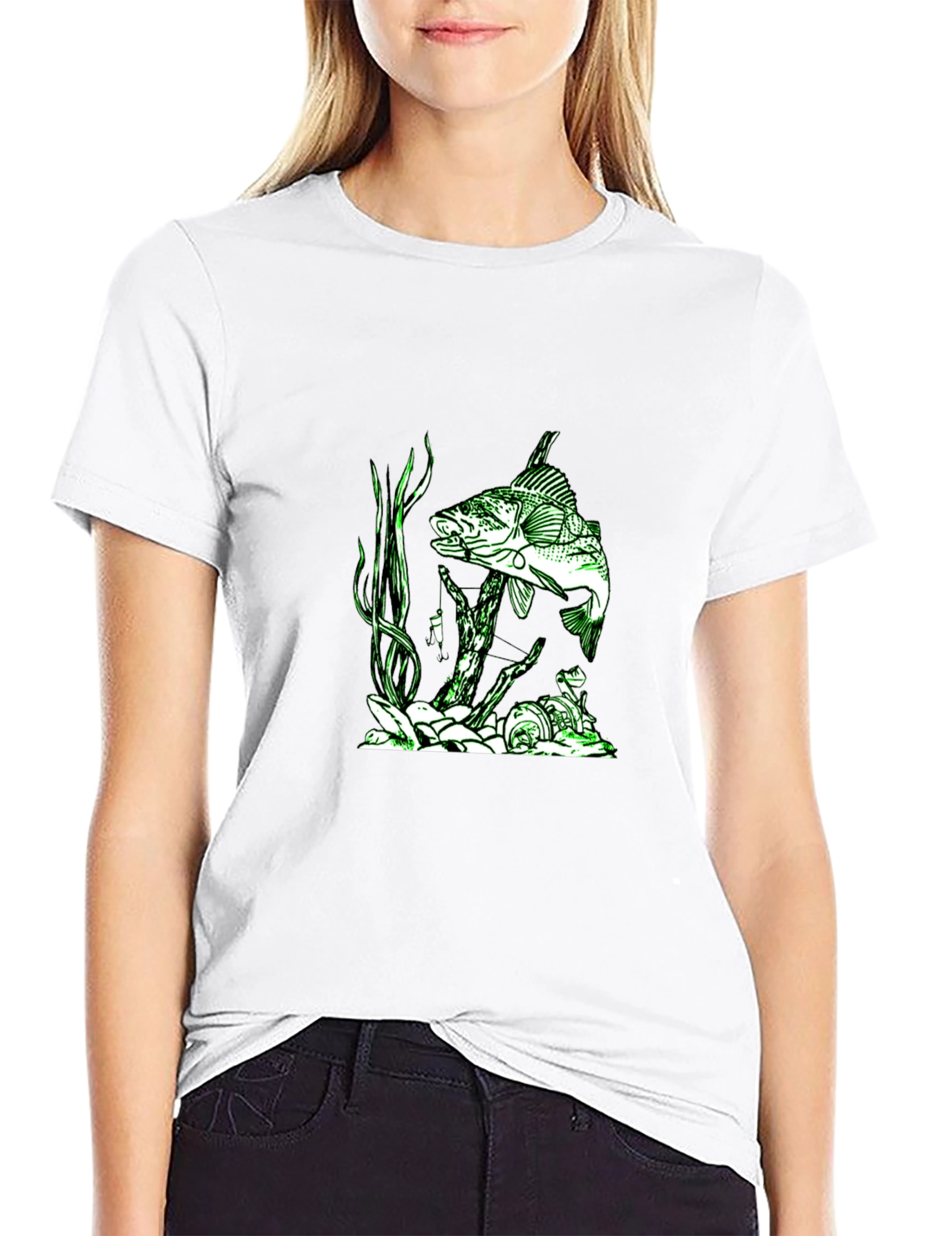 Walleye Fishing Graphic Tee