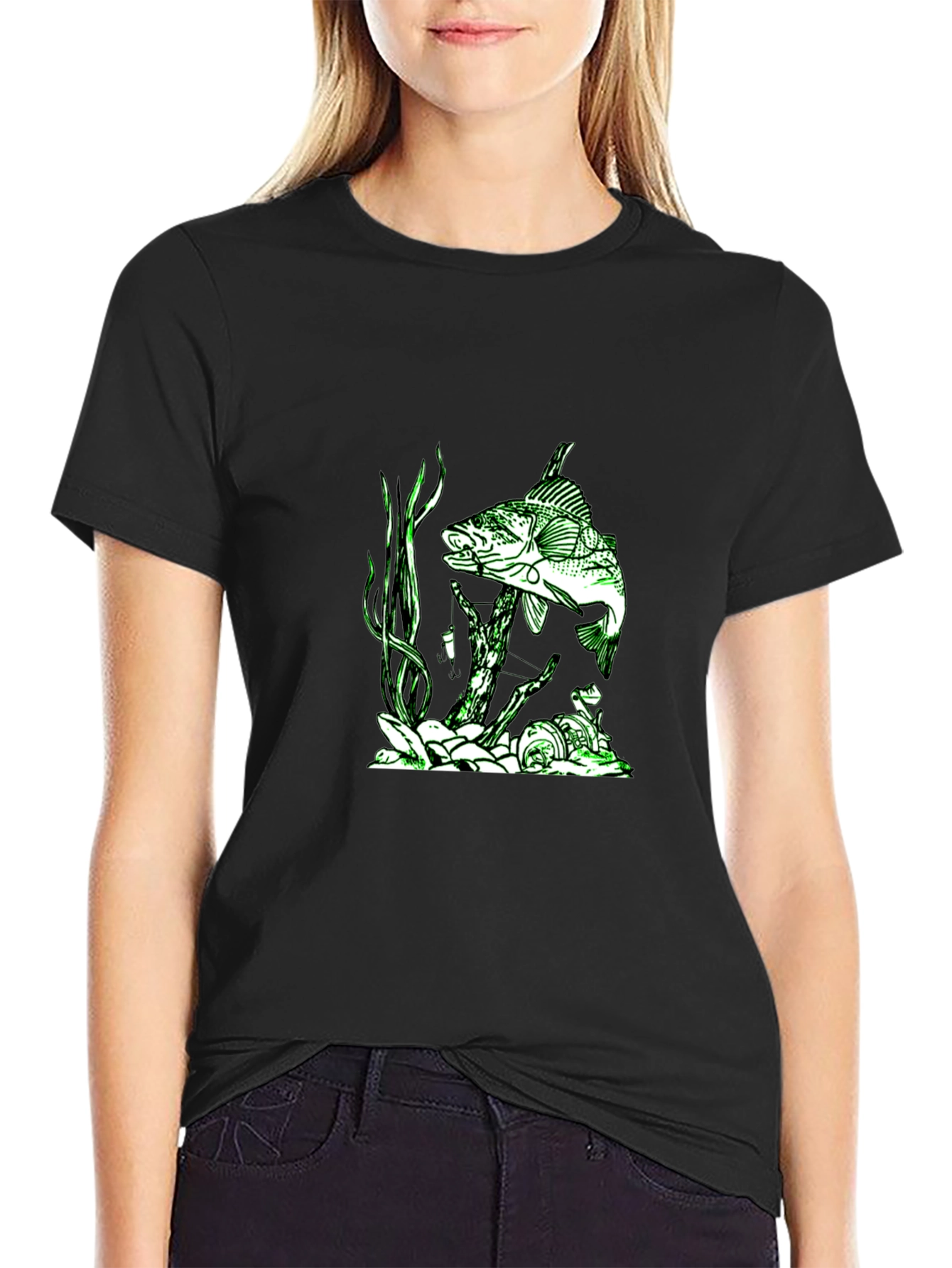 Walleye Fishing Graphic Tee
