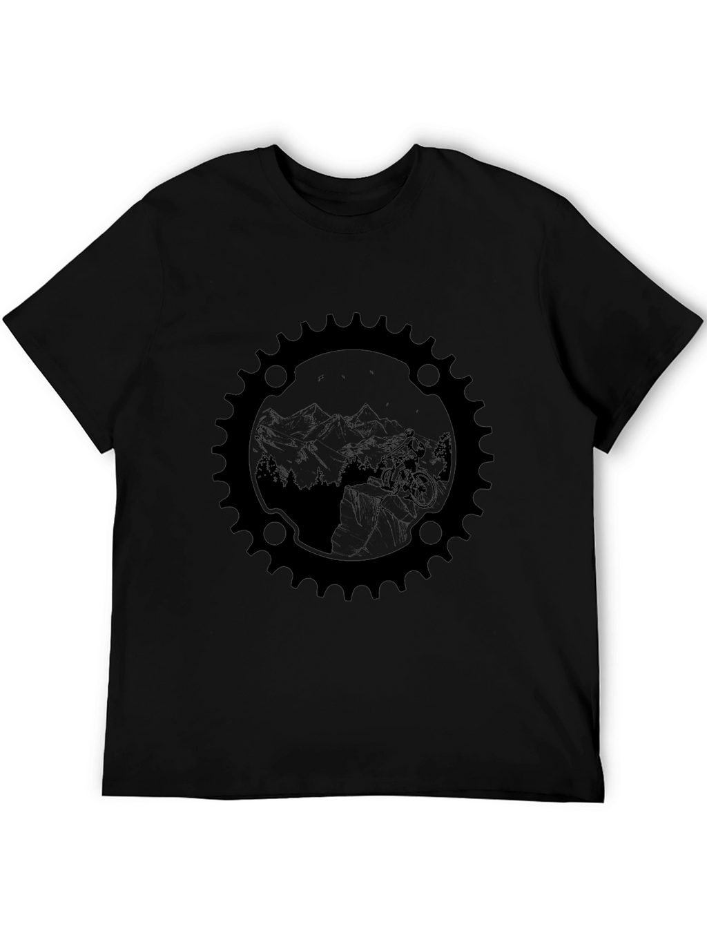 Mountain Bike Gear Graphic Tee