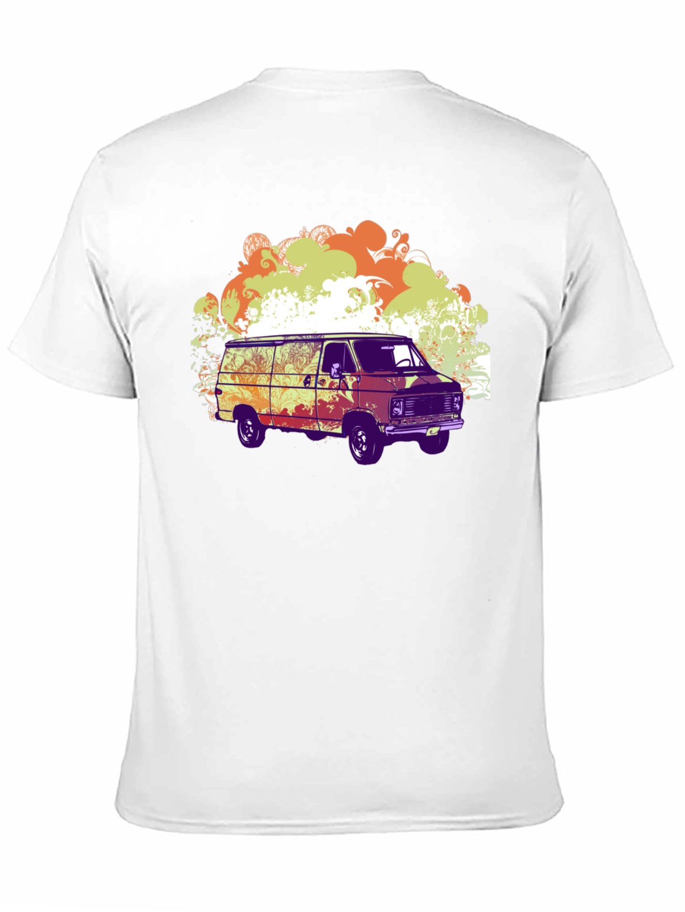 Retro Van Graphic Tee - Black