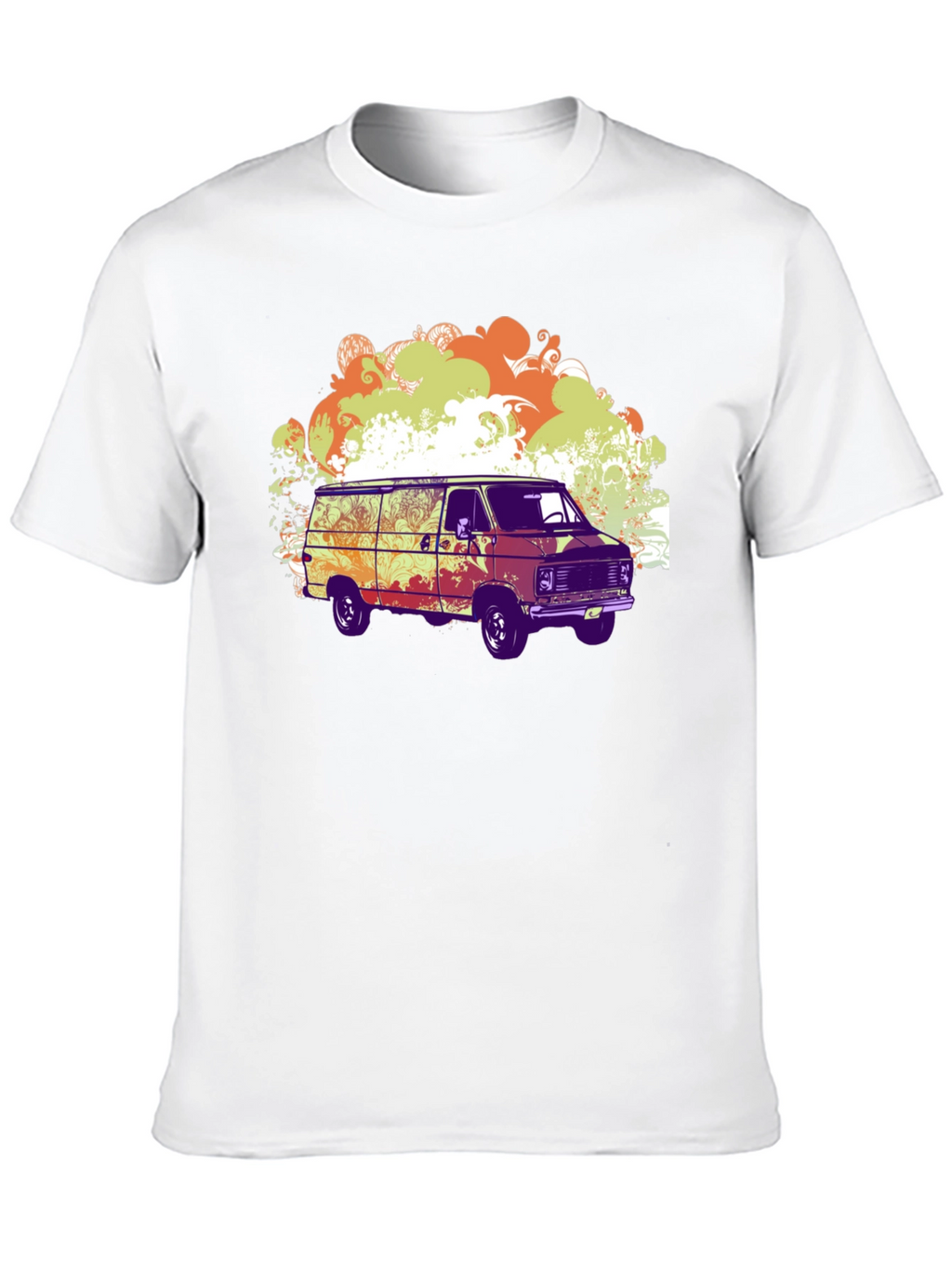 Retro Van Graphic Tee - Black