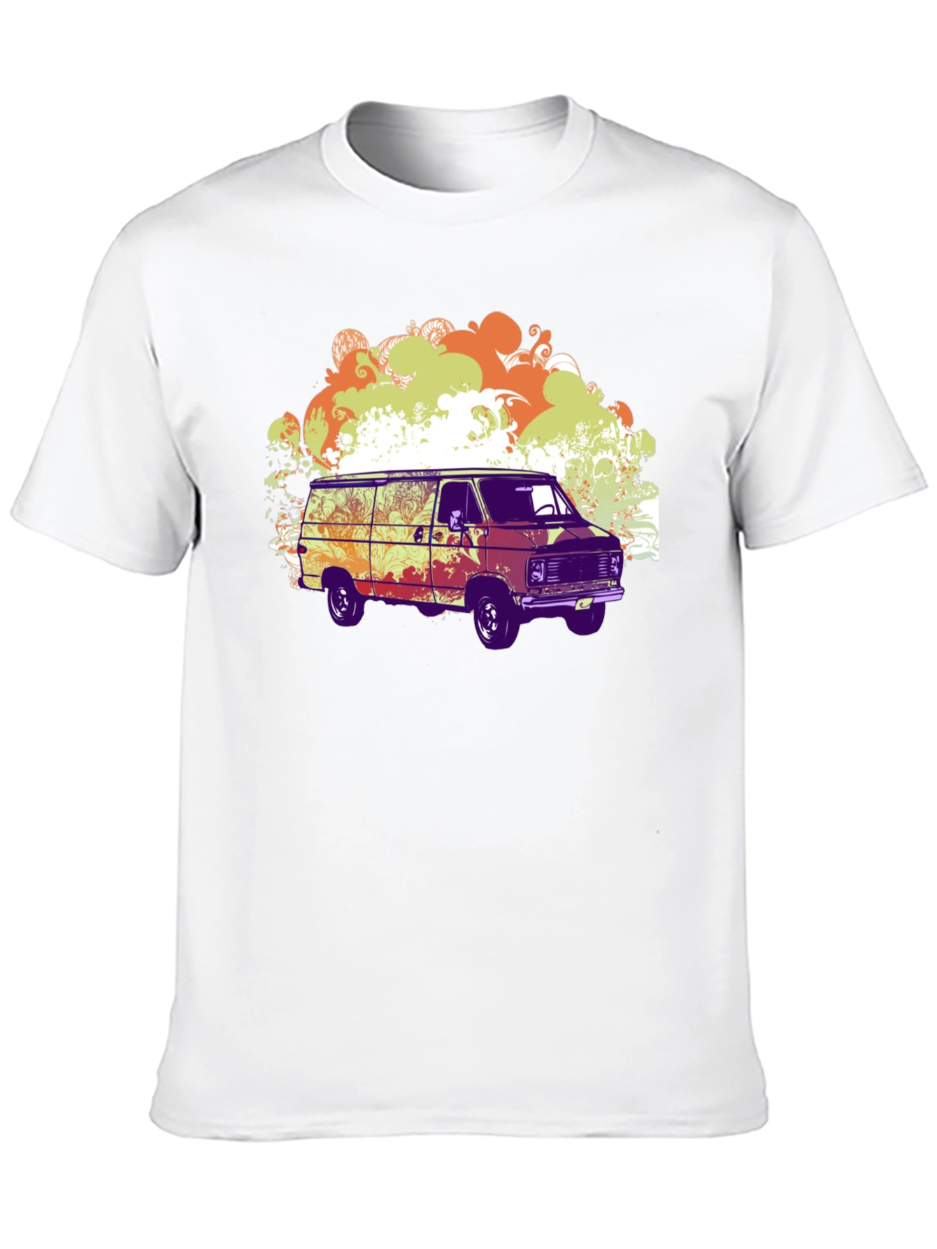 Retro Van Graphic Tee - Black